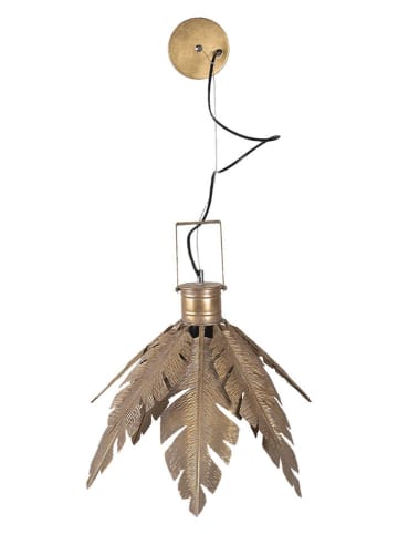 Clayre & Eef Hängeleuchte in Gold - (H)45 x Ø 31 cm