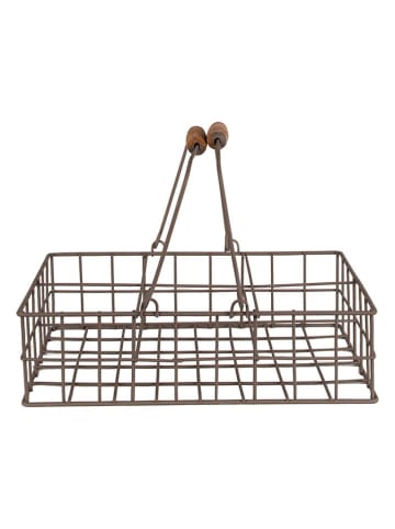Clayre & Eef Koszyk w kolorze czarnym - 34 x 19 x 8 cm