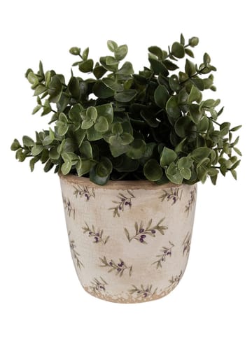 Clayre & Eef Bloempot beige - (H)13 x Ø 12 cm