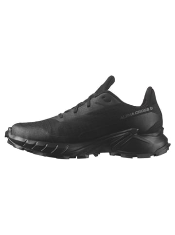 SALOMON Buty "Alphacross 5" w kolorze czarnym do biegania