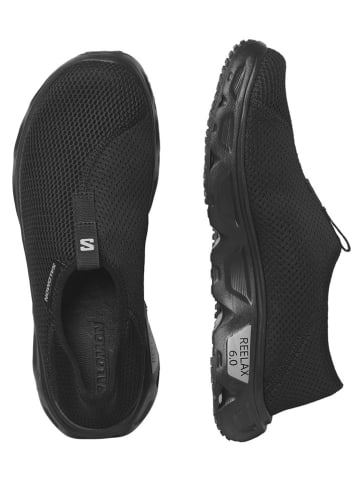 SALOMON Slippersy "Reelax Moc 6.0" w kolorze czarnym