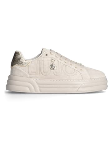 Liu Jo Leren sneakers beige
