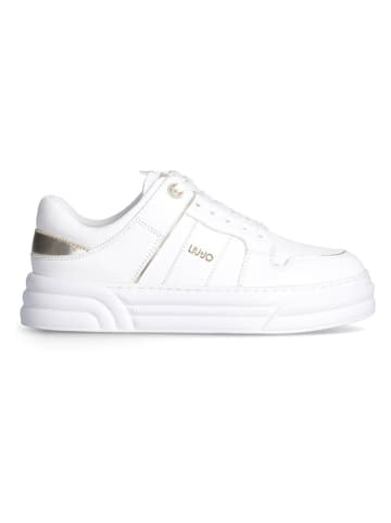Liu Jo Leder-Sneakers in Weiß