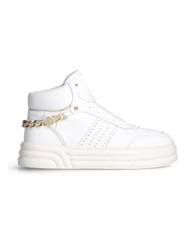 Liu Jo Leder-Sneakers in Weiß