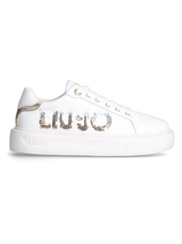 Liu Jo Leder-Sneakers in Weiß