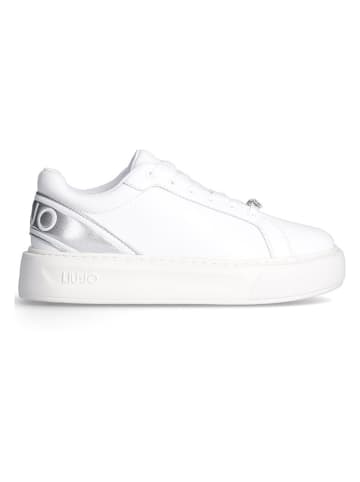 Liu Jo Leder-Sneakers in Weiß
