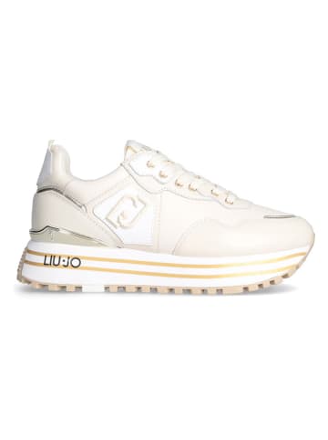 Liu Jo Sneakersy w kolorze kremowym