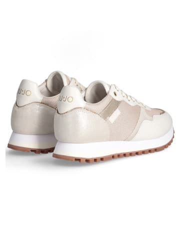 Liu Jo Leren sneakers beige