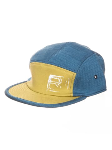 ORTOVOX Cap "Fast Upward" in Blau/ Gelb