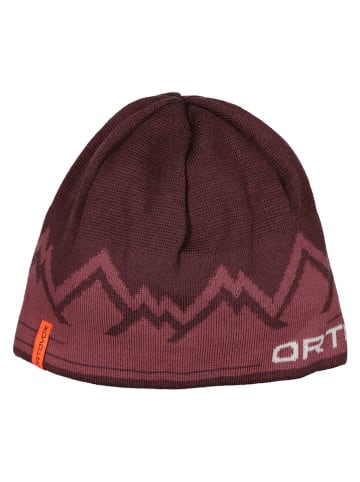 ORTOVOX Mütze "Peak" in Bordeaux