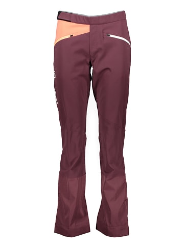 ORTOVOX Softshellhose "Col Becchei" in Bordeaux