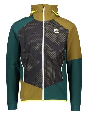ORTOVOX Softshelljacke "Col Becchei" in Blau/ Grün
