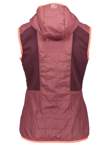 ORTOVOX Funktionsweste "Swisswool Piz Boa" in Rosa