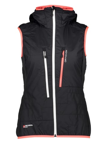 ORTOVOX Funktionsweste "Swisswool Piz Boa" in Schwarz