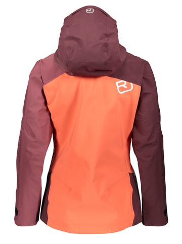 ORTOVOX Funktionsjacke "Westalpen 3L" in Orange/ Rot