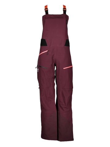 ORTOVOX Funktionshose "3L Deep Shell" in Bordeaux