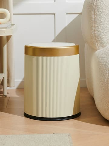 Kitchen Move Afvalemmer "Glint" wit - 8 l