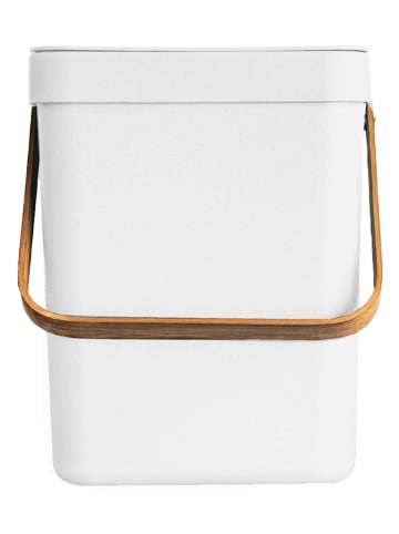 Kitchen Move Kosz "Boden" w kolorze białym na śmieci - 5 l