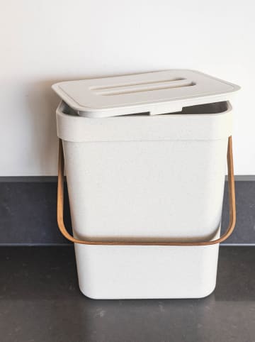 Kitchen Move Mülleimer "Boden" in Weiß - 5 l