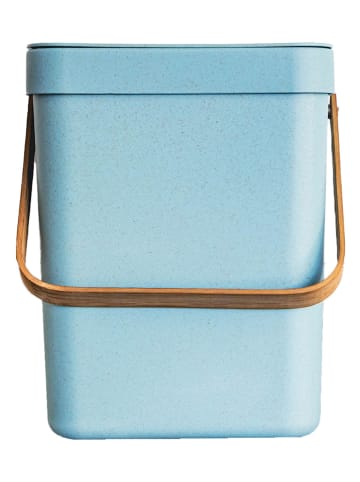 Kitchen Move Kosz "Boden" w kolorze błękitnym na śmieci - 5 l