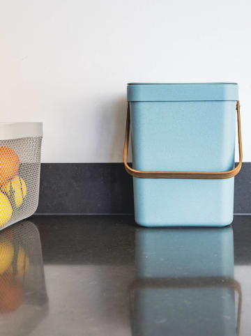 Kitchen Move Mülleimer "Boden" in Hellblau - 5 l