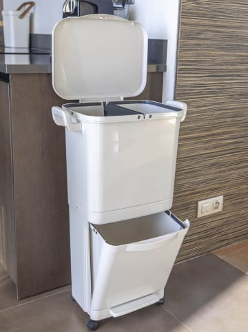 Kitchen Move Kosz "Valoris" w kolorze białym na śmieci - 45 l