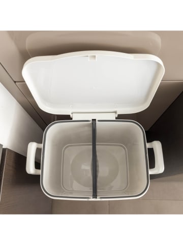 Kitchen Move Treteimer "Valoris" in Weiß - 45 l