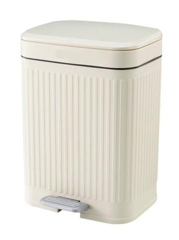 Kitchen Move Treteimer "Aura" in Weiß - 12 l