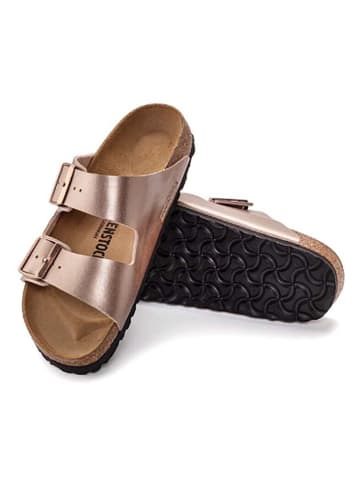 Birkenstock Slippers "Arizona" roségoudkleurig