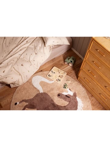 Filibabba Teppich "Pferd Henry" in Braun