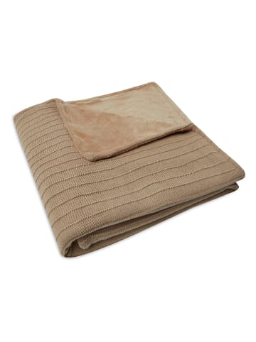Jollein Babydecke in Hellbraun - (L)150 x (B)100 cm - 2 TOG