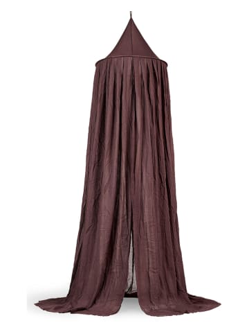 Jollein Baldachim "Vintage" w kolorze brązowym - dł. 245 cm