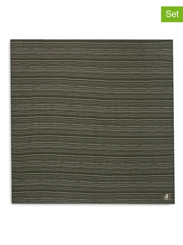 Jollein Chustki muślinowe (2 szt.) w kolorze zielonym do odbijania - 115 x 115 cm