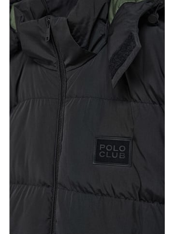 Polo Club Wintermantel in Schwarz