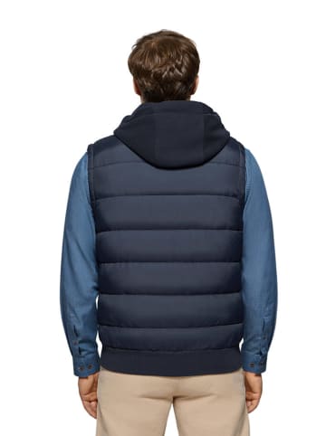 Polo Club Doorgestikte bodywarmer donkerblauw