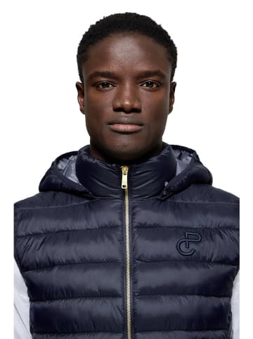Polo Club Doorgestikte bodywarmer donkerblauw