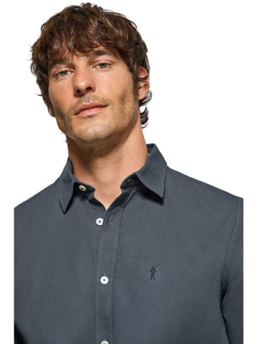 Polo Club Blouse - slim fit - donkerblauw