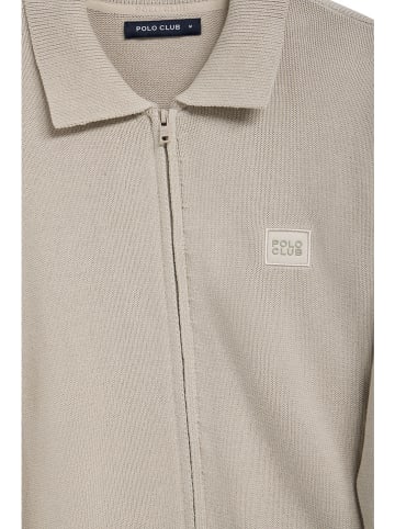 Polo Club Sweatjacke in Beige