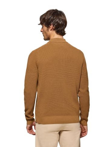 Polo Club Pullover in Hellbraun