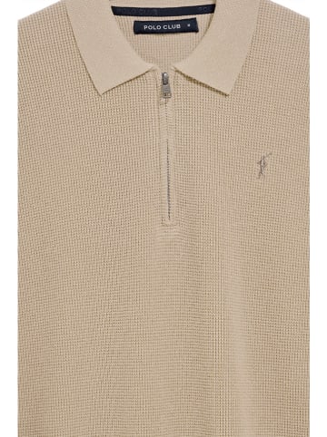 Polo Club Sweter w kolorze beżowym