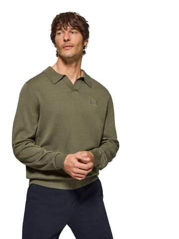 Polo Club Pullover in Khaki