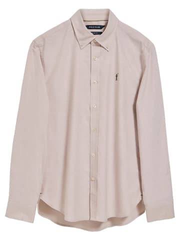 Polo Club Hemd - Regular fit - in Beige