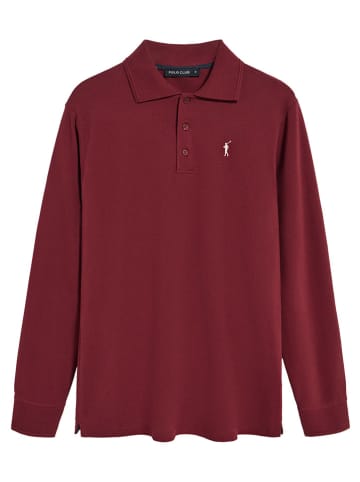Polo Club Poloshirt bordeaux
