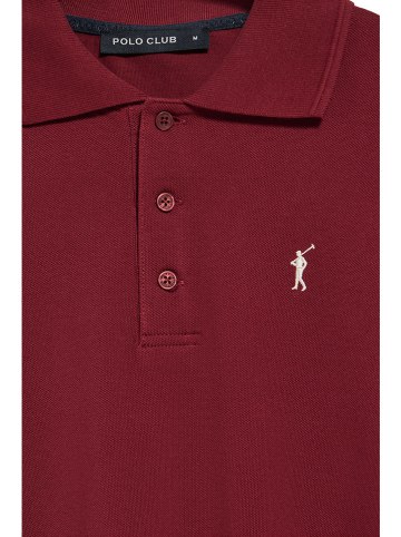 Polo Club Poloshirt in Bordeaux