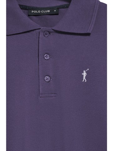 Polo Club Poloshirt paars