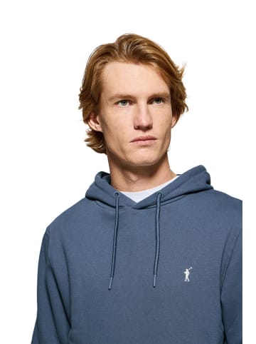 Polo Club Hoodie in Blau