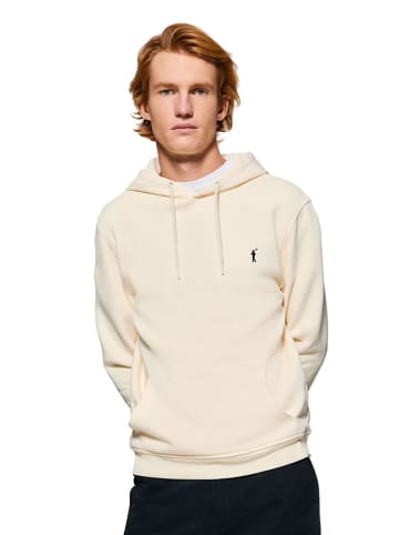 Polo Club Hoodie in Creme