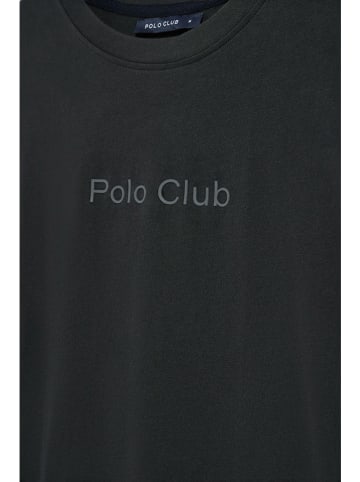 Polo Club Shirt in Schwarz