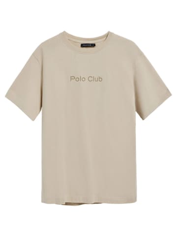 Polo Club Shirt in Beige