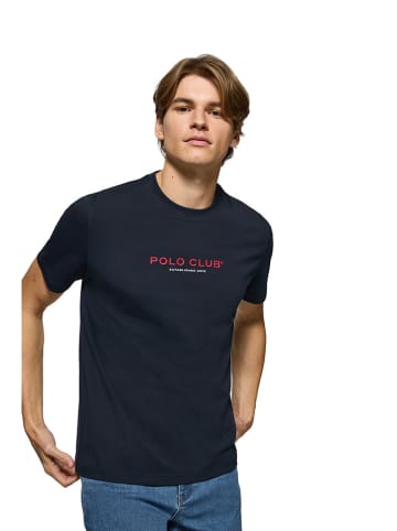 Polo Club Shirt in Dunkelblau